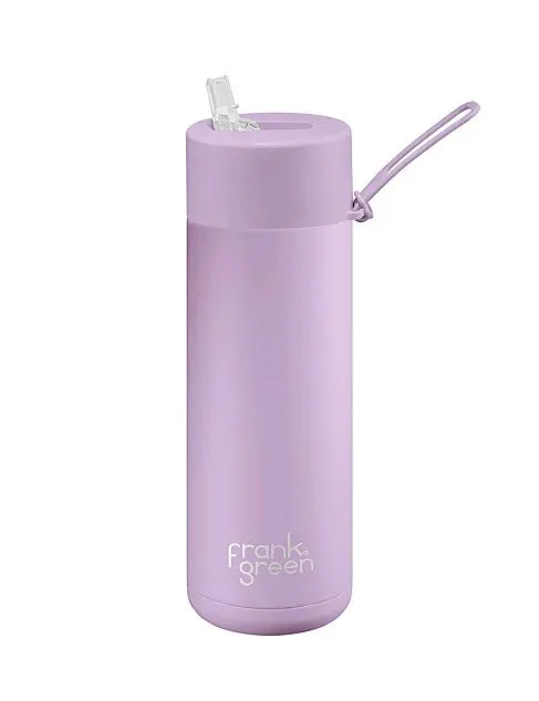 20OZ STAINLESS BOTTLE W/STRAW