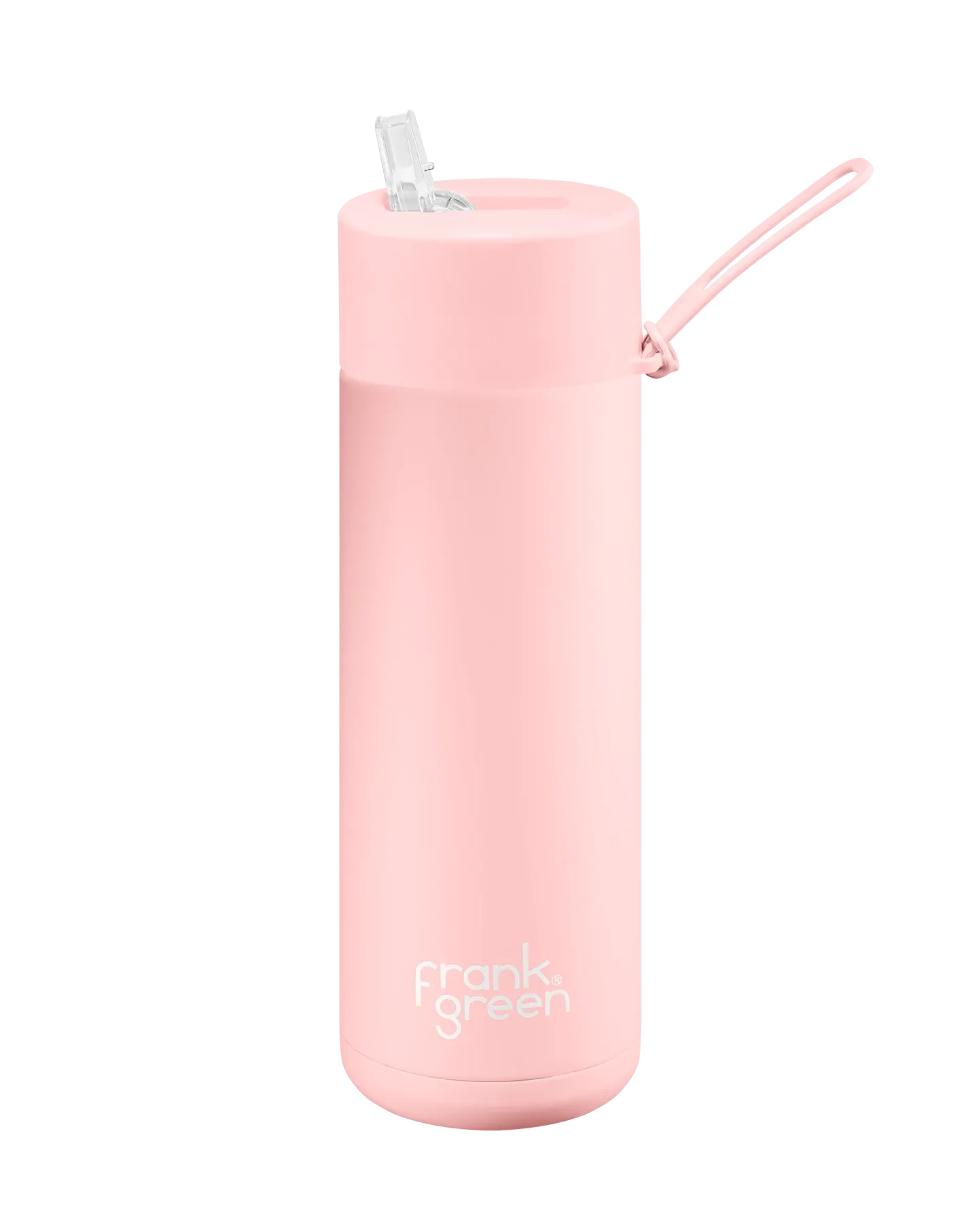 20OZ STAINLESS BOTTLE W/STRAW