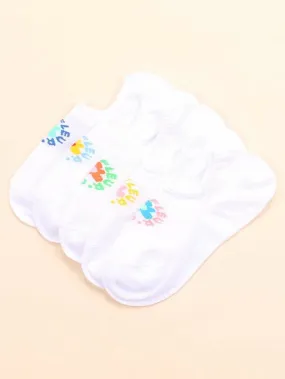 5pairs Daisy Ankle Socks