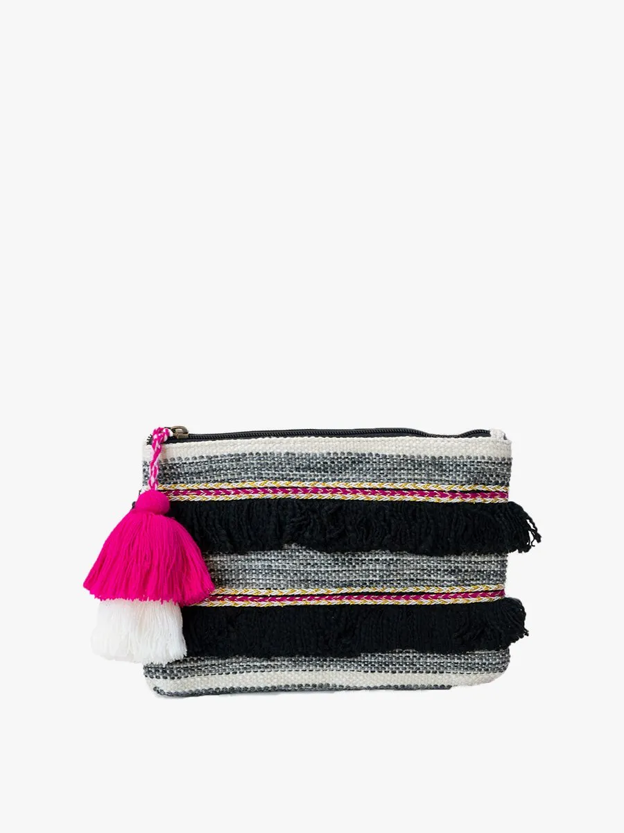 Adalaide Printed Cotton Pouch