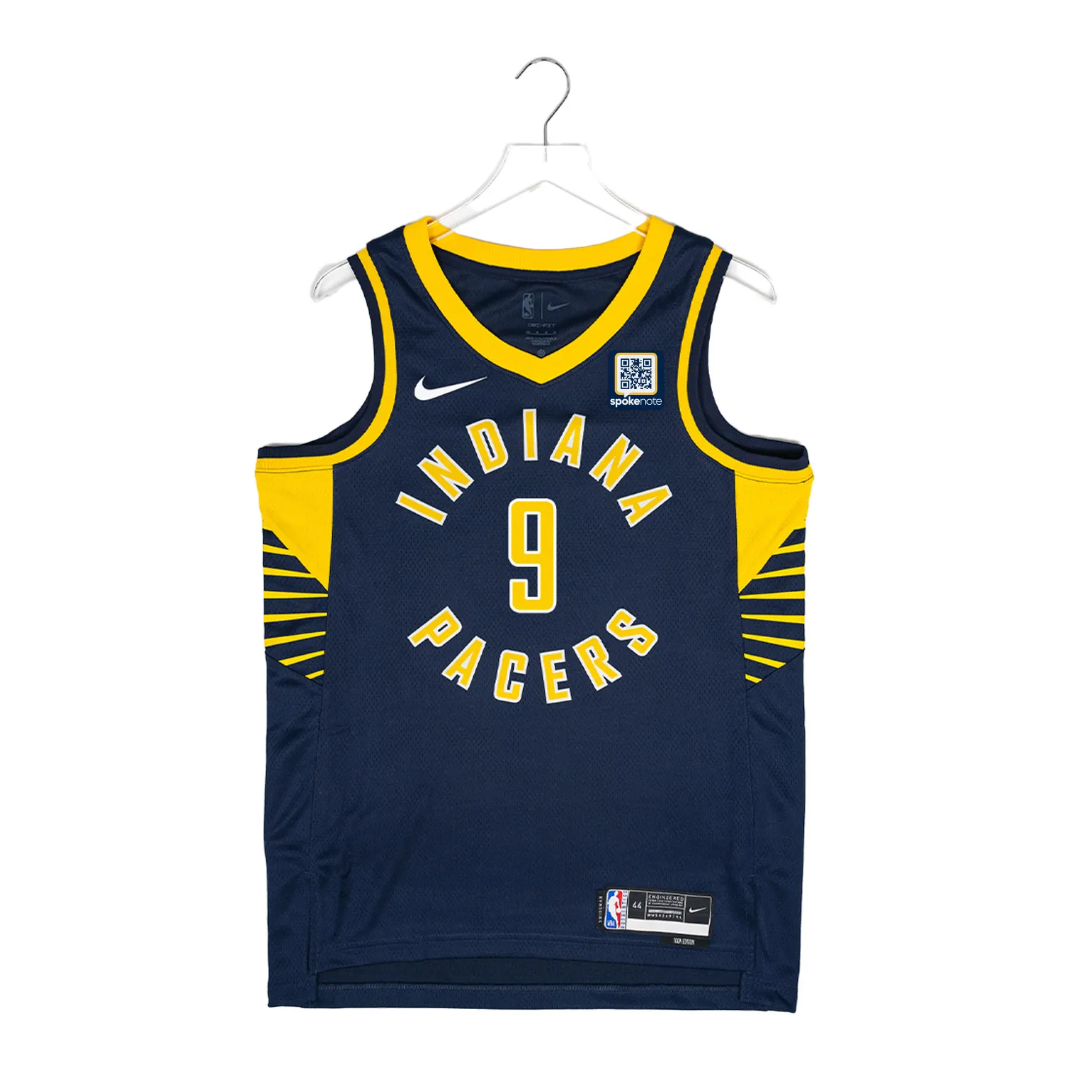 Adult Indiana Pacers #9 T.J. McConnell Icon Swingman Jersey by Nike