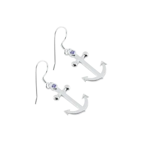 Anchor Dangle Earrings