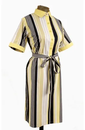 Averado Bessi Vintage Striped Shirtdress