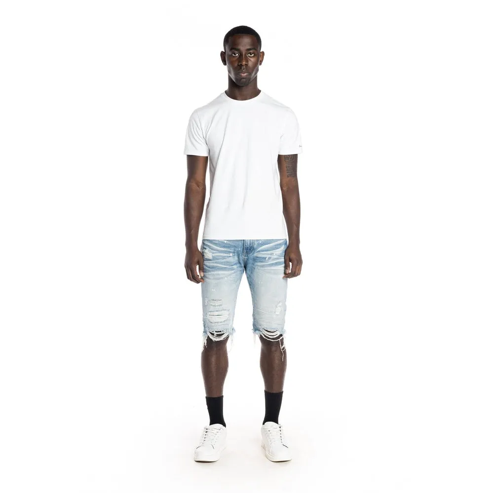 Basic Jean Shorts - Turner Blue