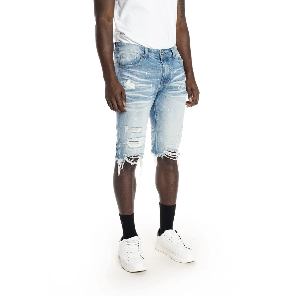 Basic Jean Shorts - Turner Blue