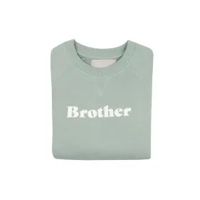 Bob & Blossom Ltd Brother Sweatshirt in Sage