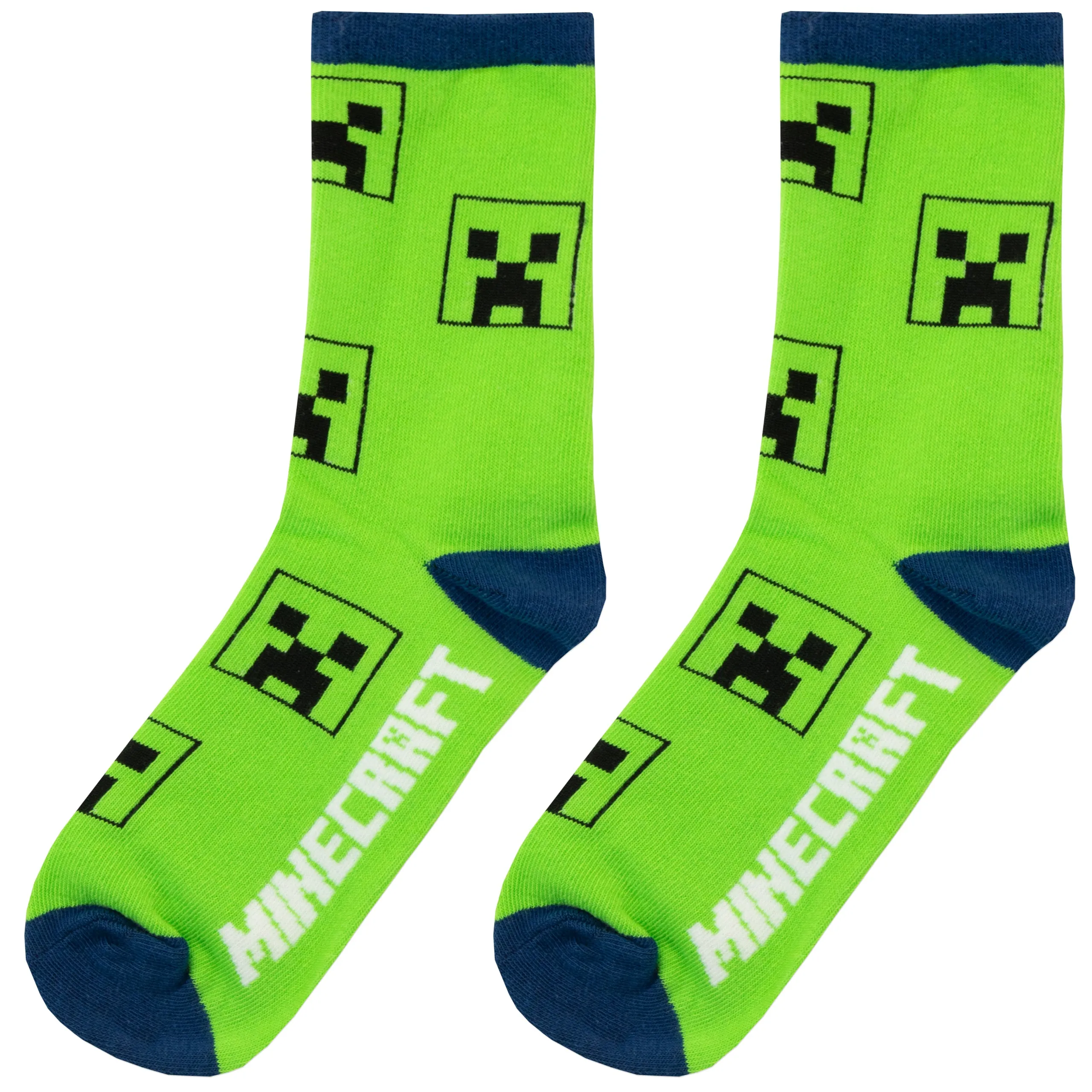 Boys Minecraft Socks Pack of 3