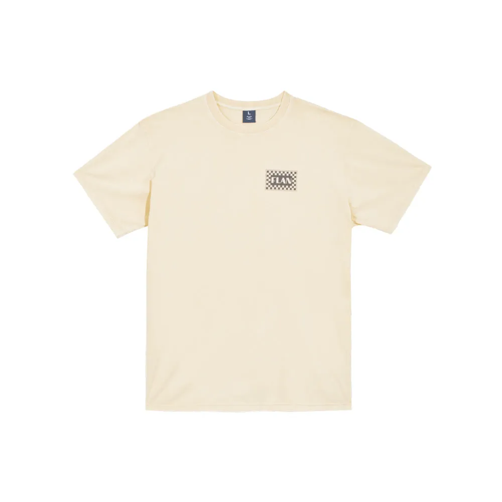 Checkerboard T-Shirt (Cream)