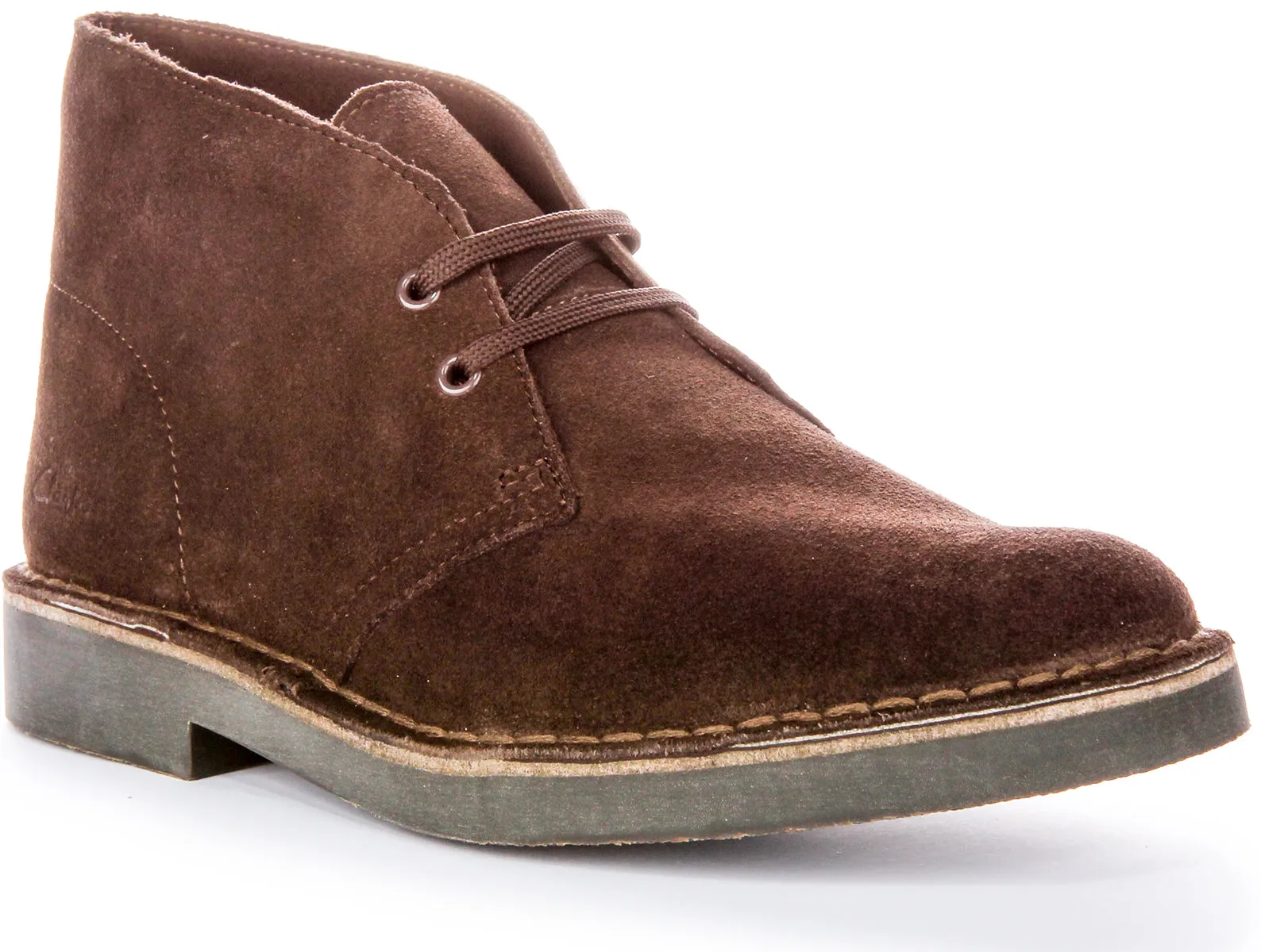 Clarks Desert Boot Evo In Dark Brown For Men