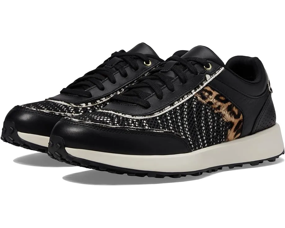 Cole Haan Grandpro Wellsley Runner Black/Safari Print/Ivory Low Top Sneakers