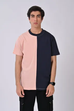 COLOR BLOCKING TEE