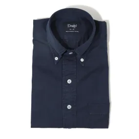 Cotton/Wool Button-down Shirt