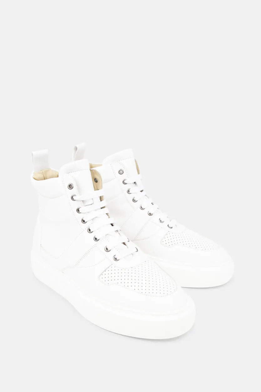 Dare Buffer High Top - Men | White