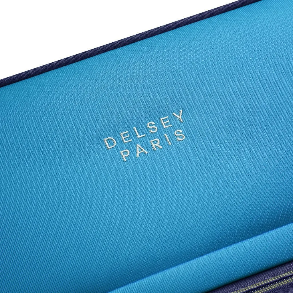 Delsey BROCHANT 3.0 Softsided Luggage Set - Ultramarine Blue