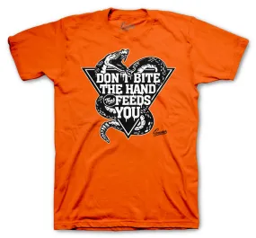 Foamposite Pro Halloween Shirt - Don't Bite - Orange