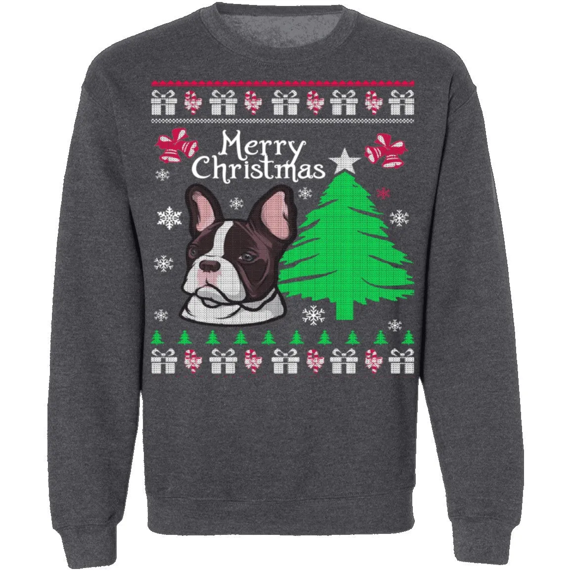 French Bulldog Ugly Christmas Sweater