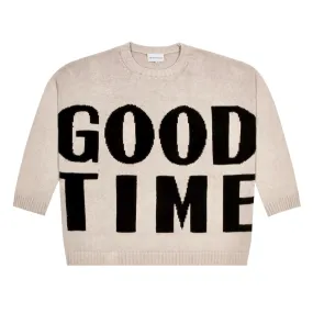 Good Times Oversized Cotton Sweater