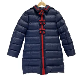 Gucci - Pristine - Quilted Puffer with Bows - Blue - Girls 12 - US XXS - Jacket