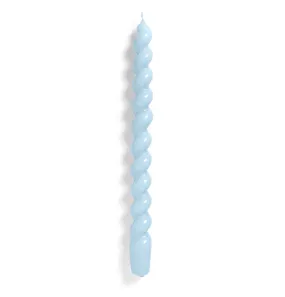 HAY Candle – Spiral Long – Light Blue