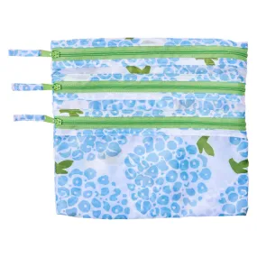 Hydrangea Travel Organizer Pouch