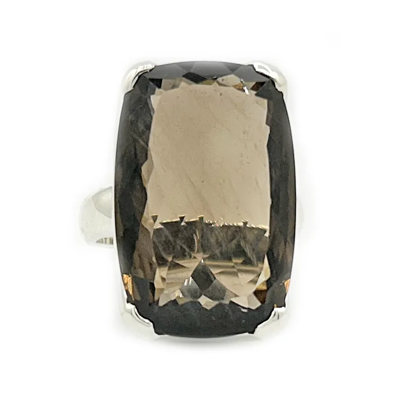 Indiana Smoky Quartz Chunky Ring