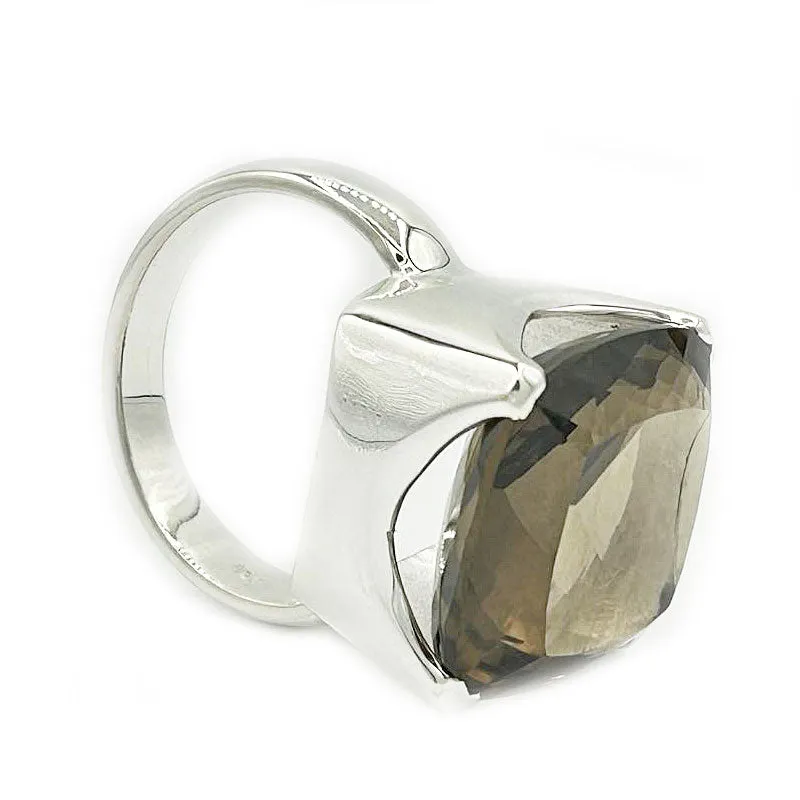 Indiana Smoky Quartz Chunky Ring