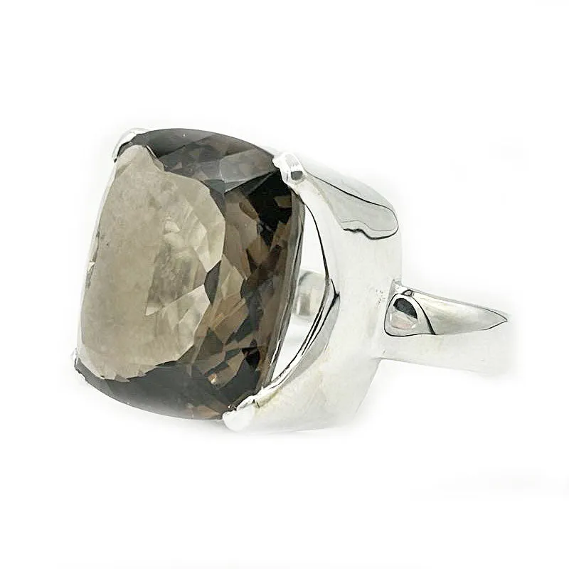 Indiana Smoky Quartz Chunky Ring