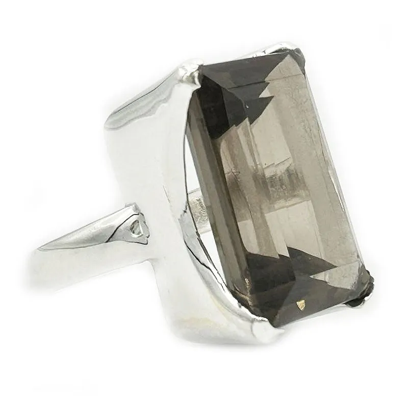 Indiana Smoky Quartz Chunky Ring