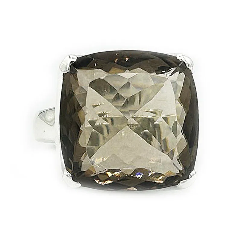 Indiana Smoky Quartz Chunky Ring