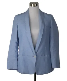 Joie Light Blue Linen Jacket sz 4