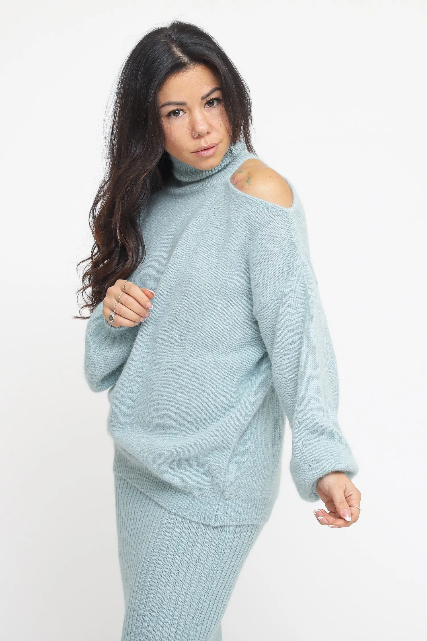 Knitwear Spacchi - Baby Blue