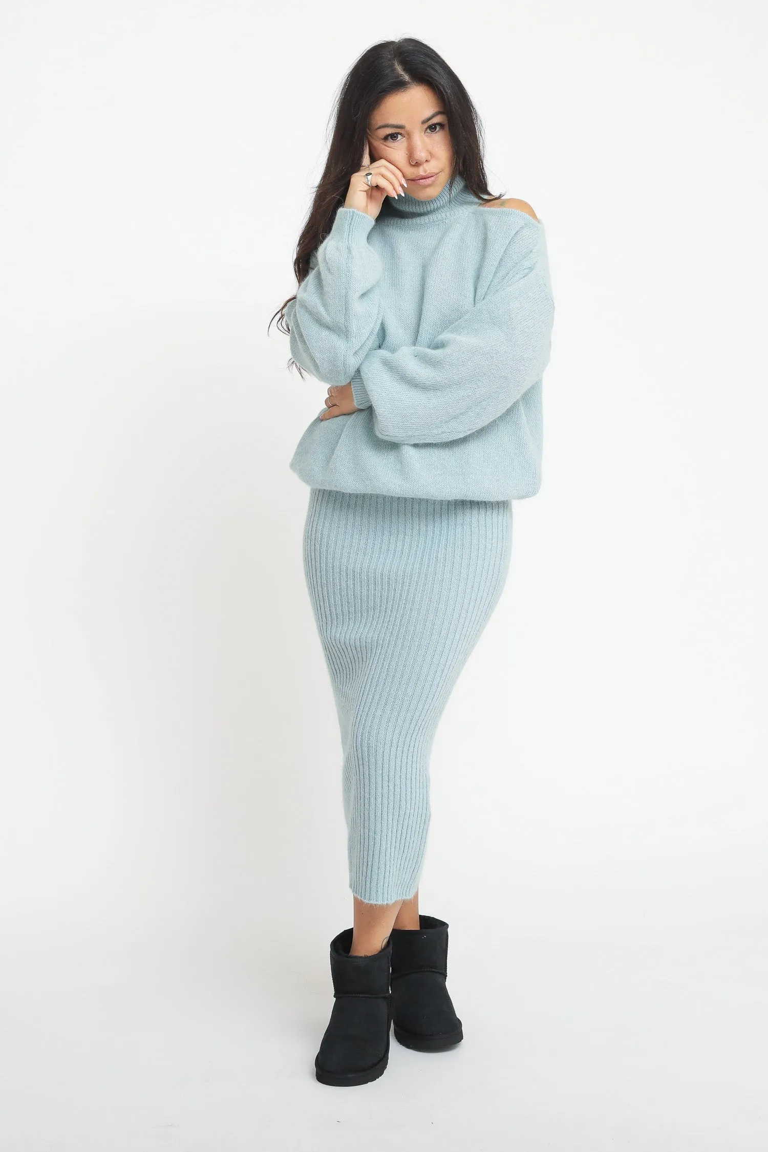 Knitwear Spacchi - Baby Blue