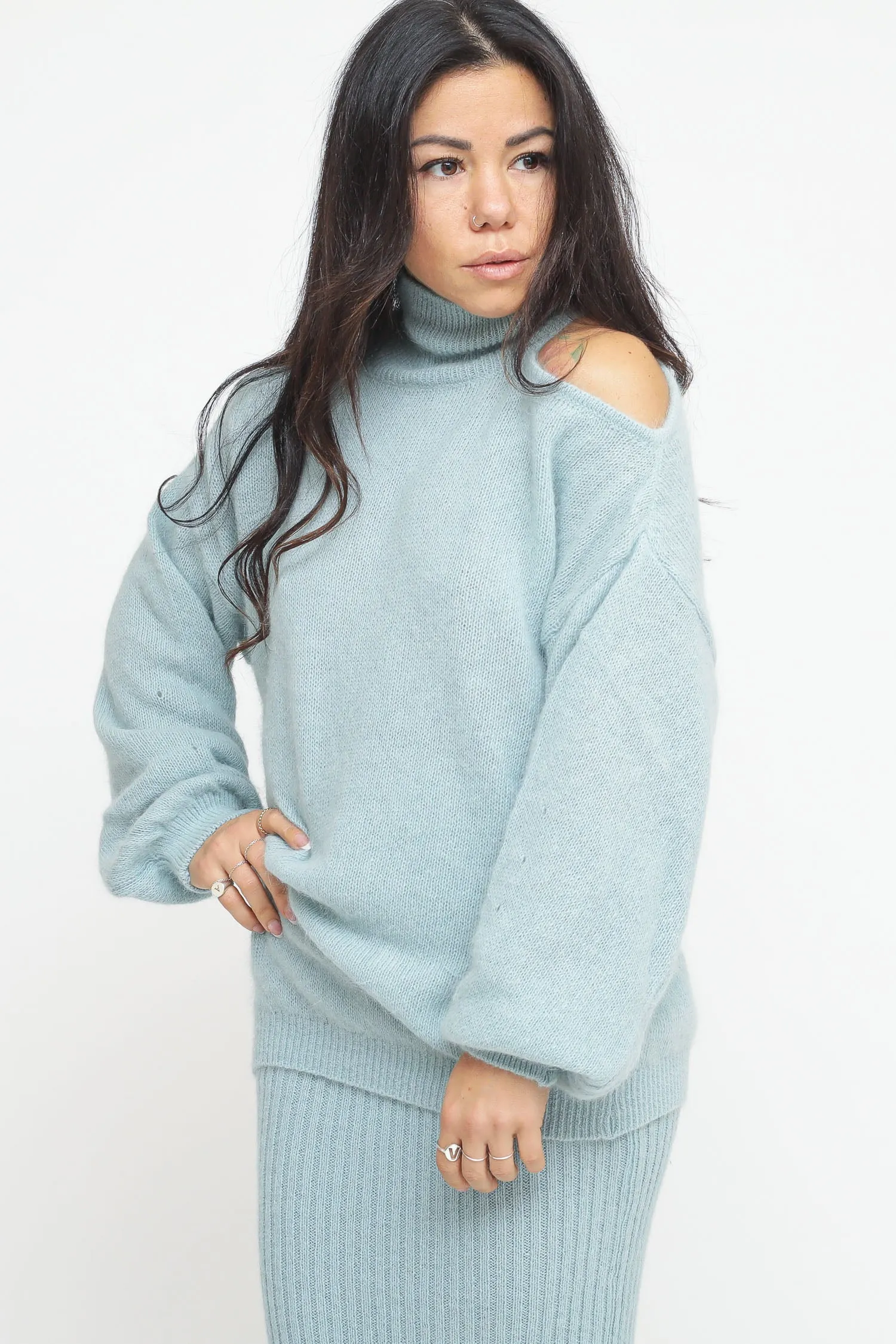 Knitwear Spacchi - Baby Blue