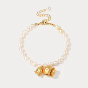 Lily Of The Valley Pearl Bracelet