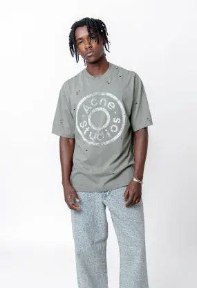 Logo T-Shirt Relaxed Fit Moss Green