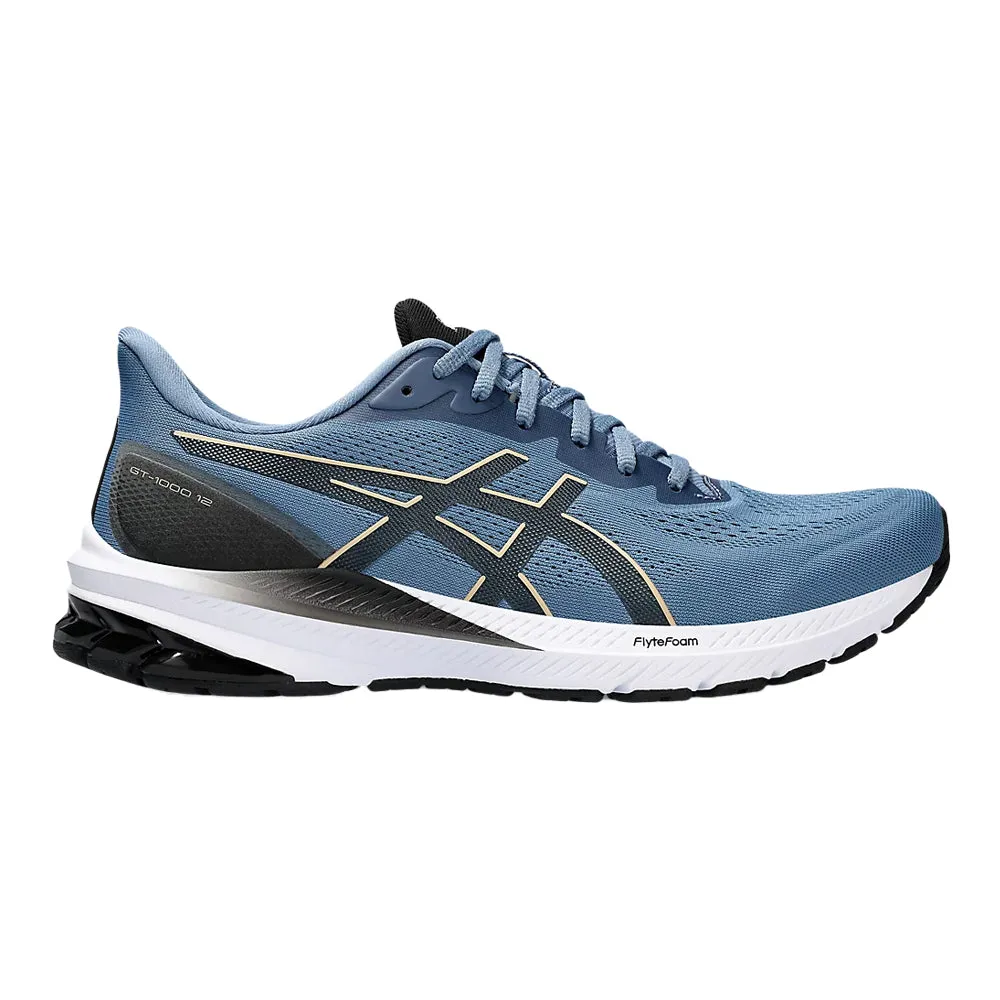 Men's ASICS GT-1000 12, Storm Blue/Dune, 11 D