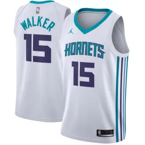 Men's Charlotte Hornets Kemba Walker Association Jersey - White