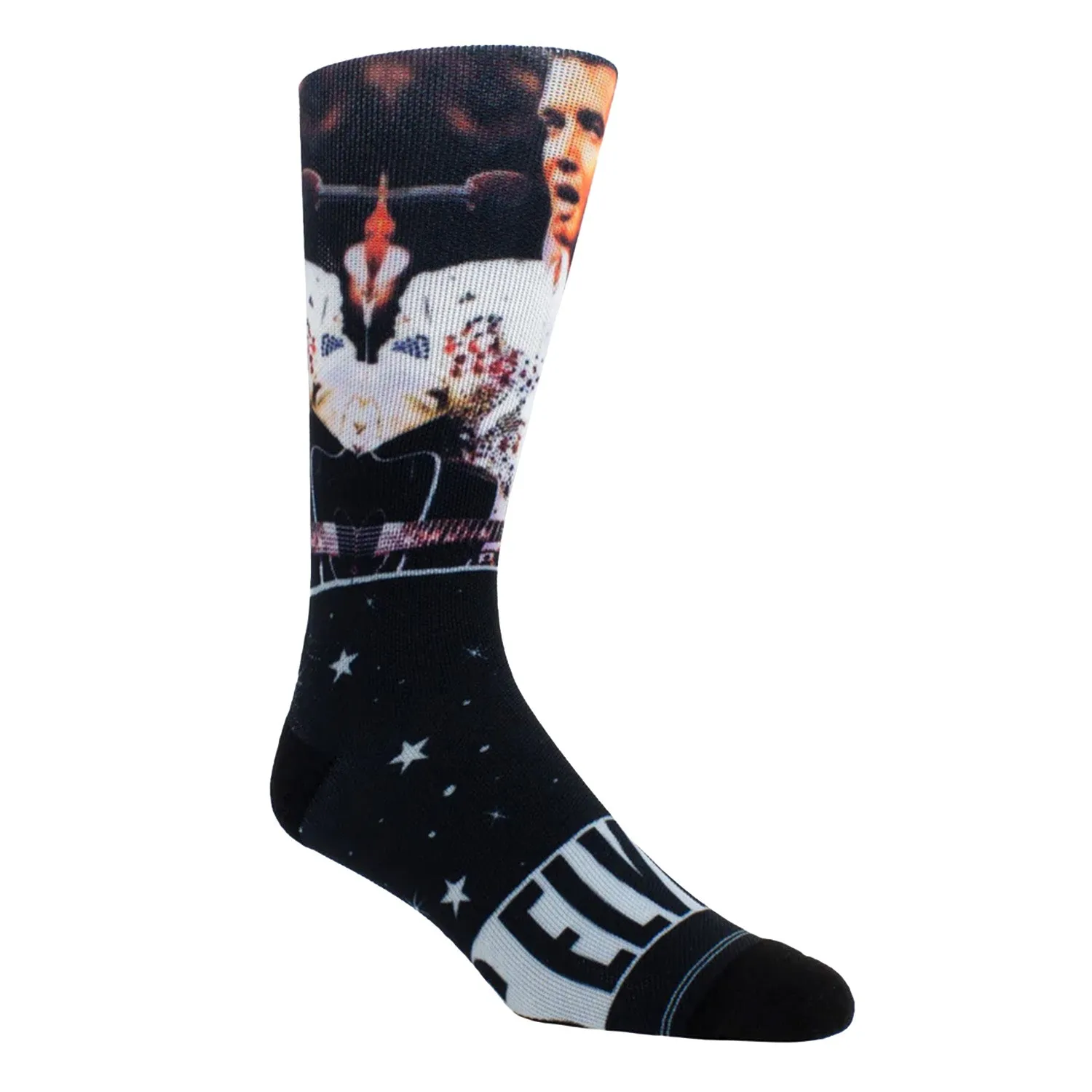 Men's Elvis On Stage Crew Socks