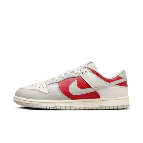 Men's Nike Dunk Low Retro - Phantom/LT Iron Ore/Gym Red/Pale Ivory