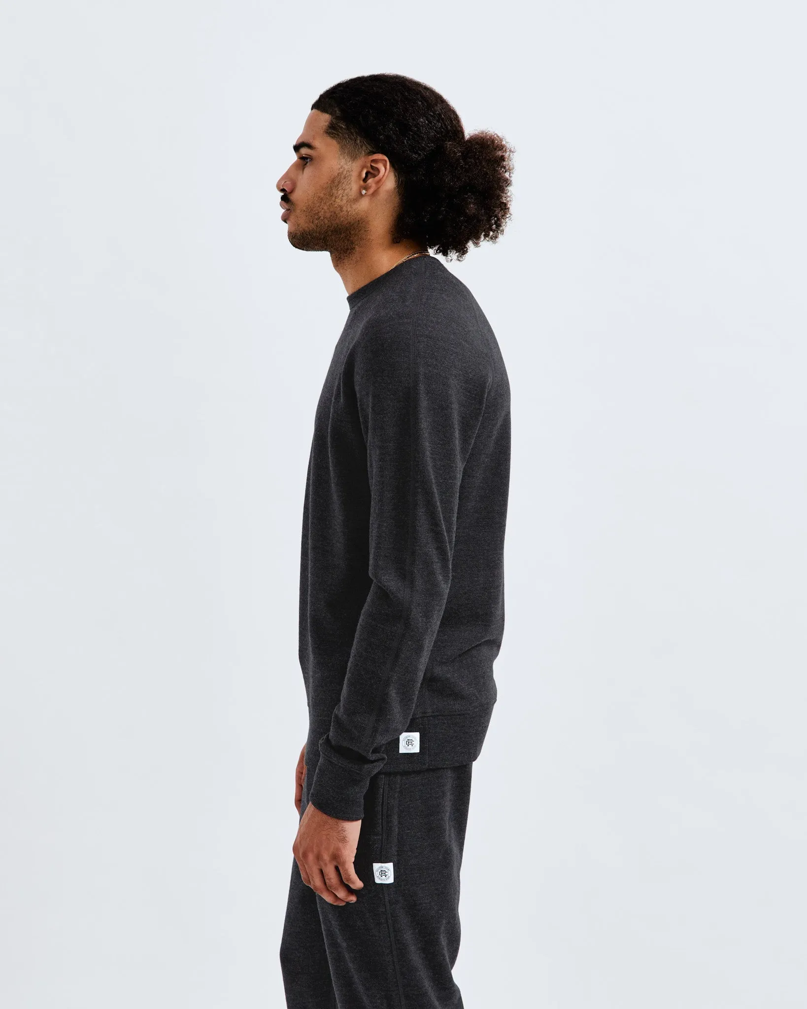 Merino Terry Crewneck