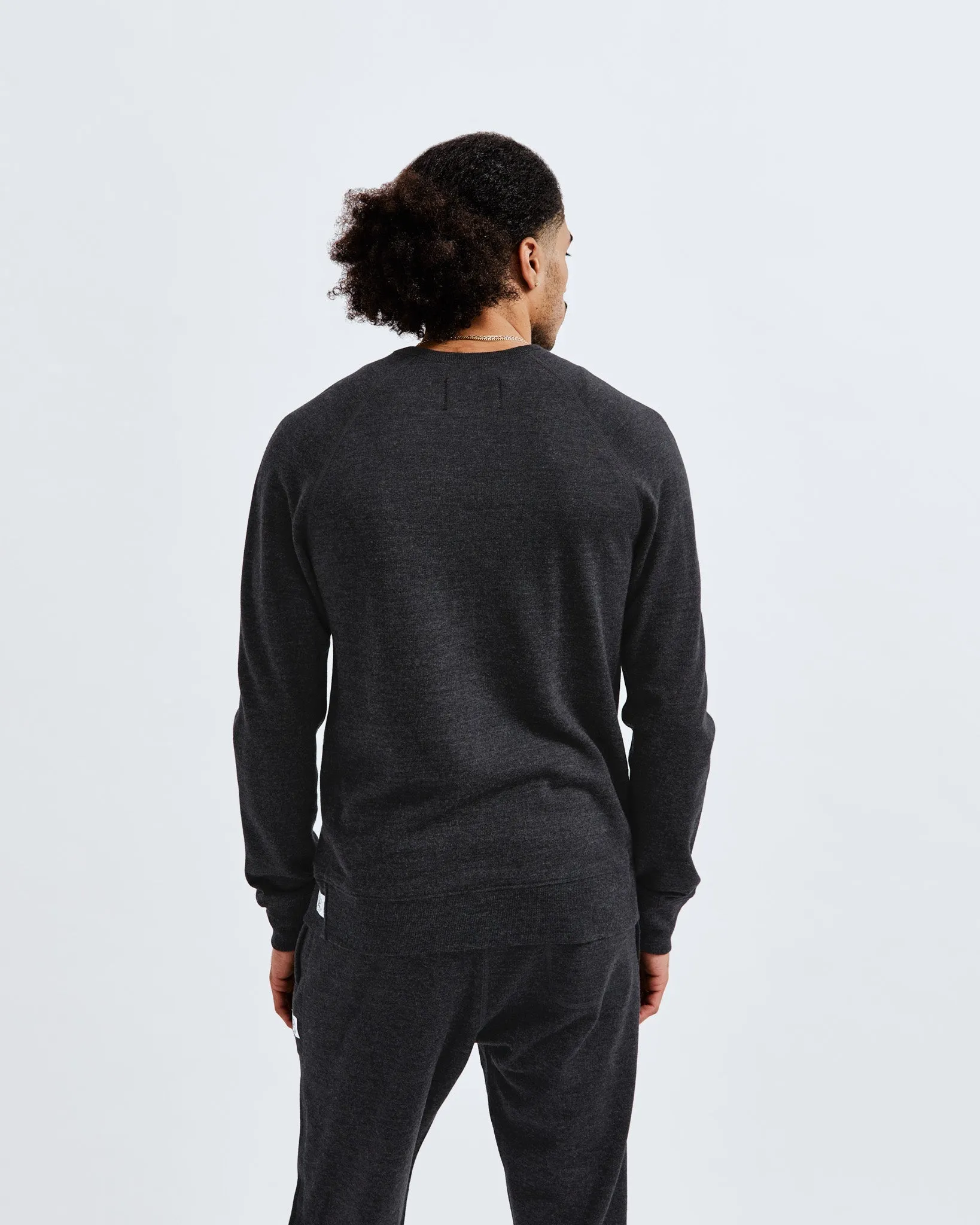 Merino Terry Crewneck