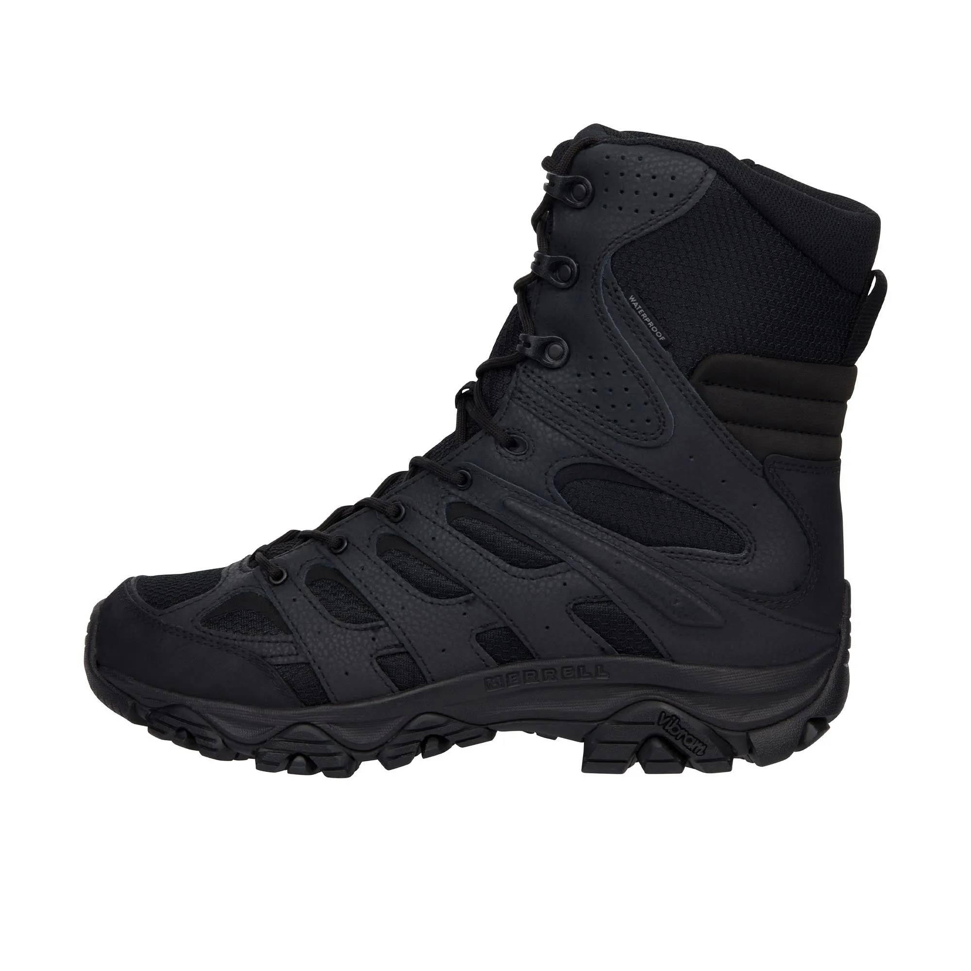 Merrell Work MOAB 3 8 Inch Tactical Zip Black