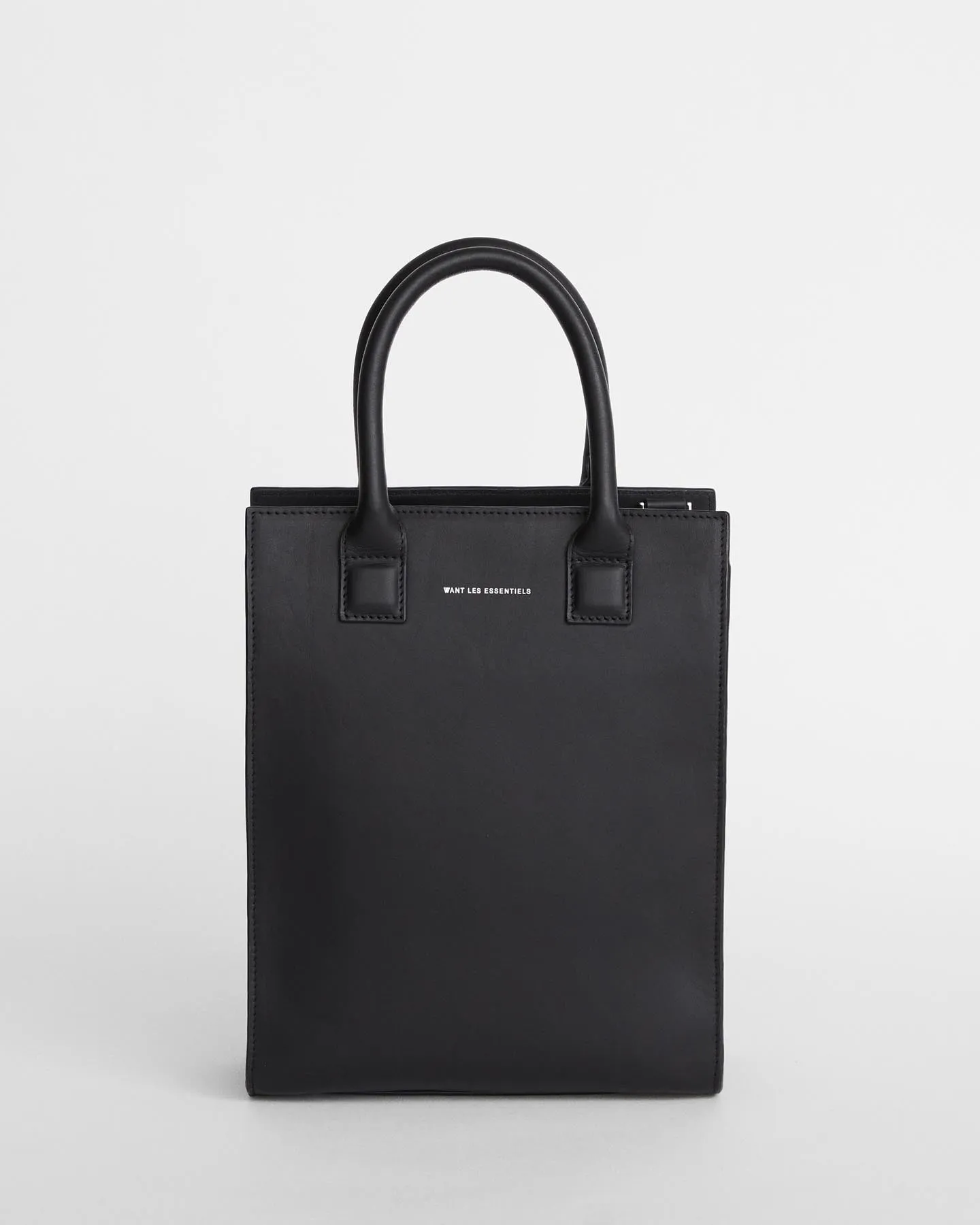 Mini Aberdeen Structured Leather Tote