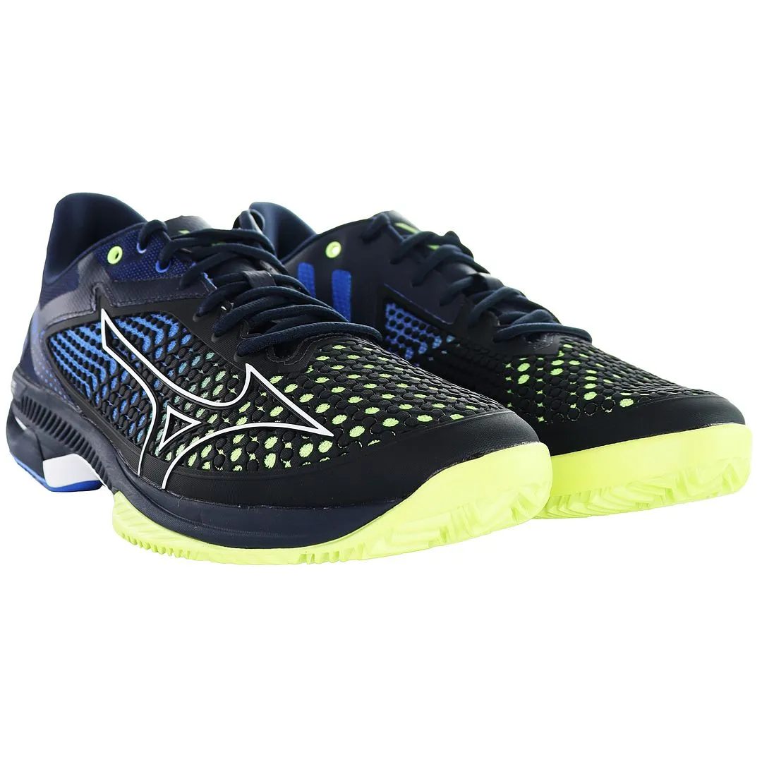 Mizuno Wave Exceed Tour 5 CC Mens Blue Tennis Trainers