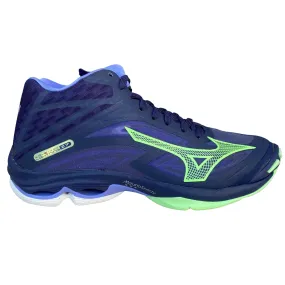 Mizuno Wave Lightning Z7 blue-green men's high volleyball shoe