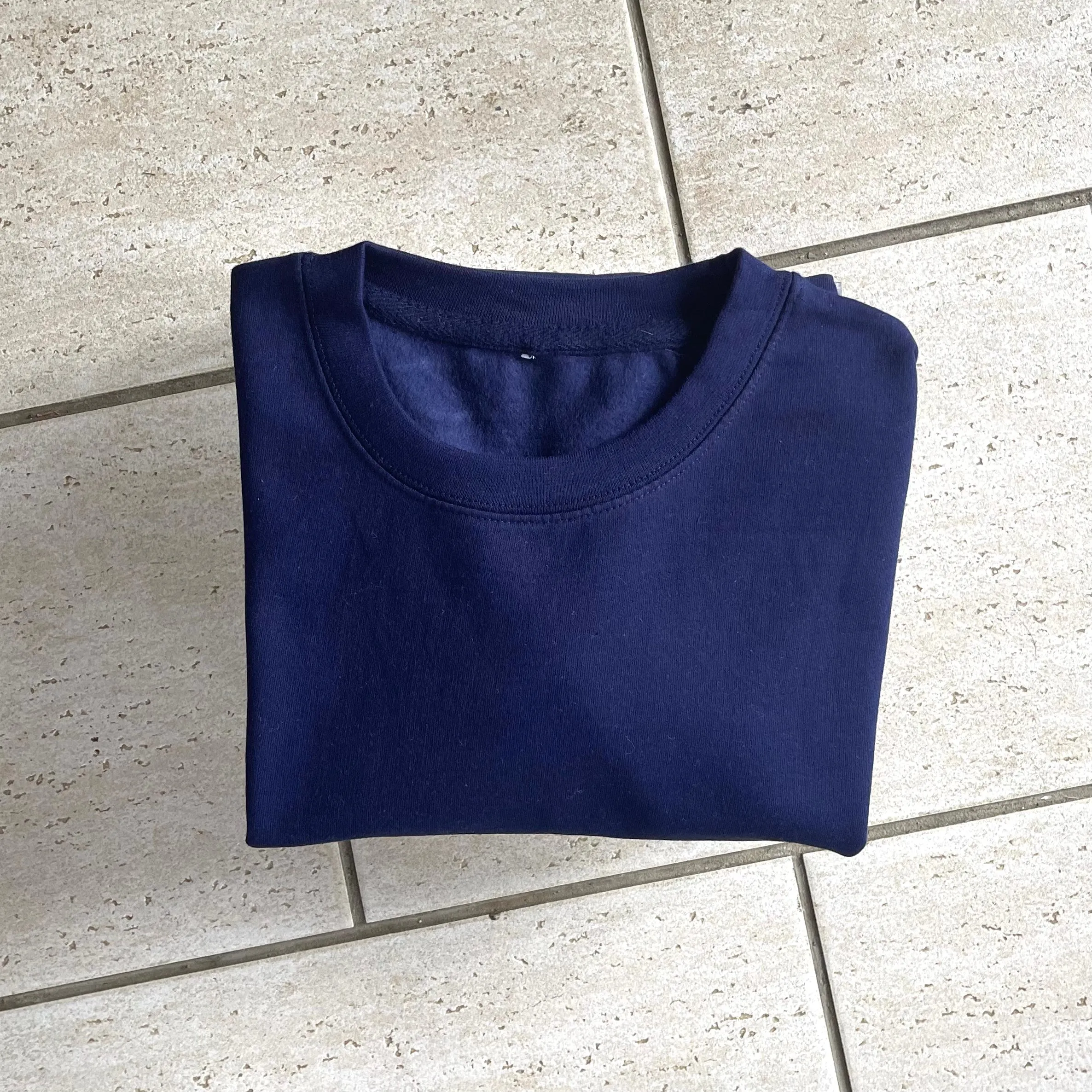 Multi Glitter Star Sweatshirt - Midnight Blue