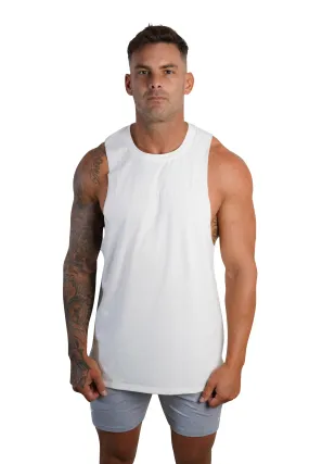 Muscle Tank - White