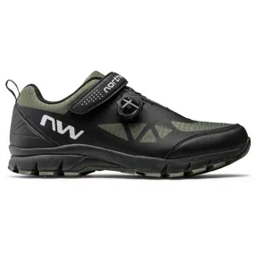 Northwave Corsair Shoes - Black/Forest Green