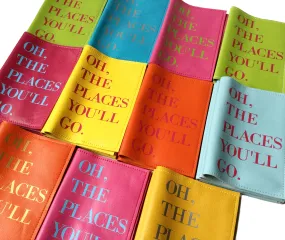 Oh The Places You'll Go Leather Passport Holder