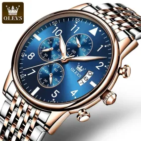 Olevs Chronograph Men Watch